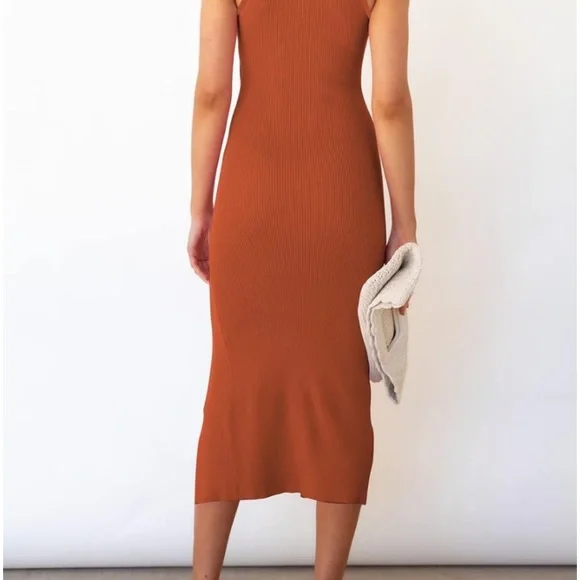 Knit midi dress - Picture 5 of 5